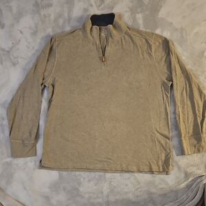 J. Crew Taupe Cotton Tee